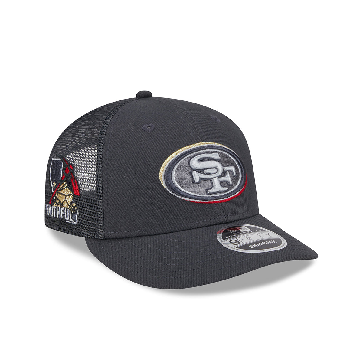 New Era 9FIFTY Snapback Cap San Francisco 49ers NFL24 Draft LP950 grey