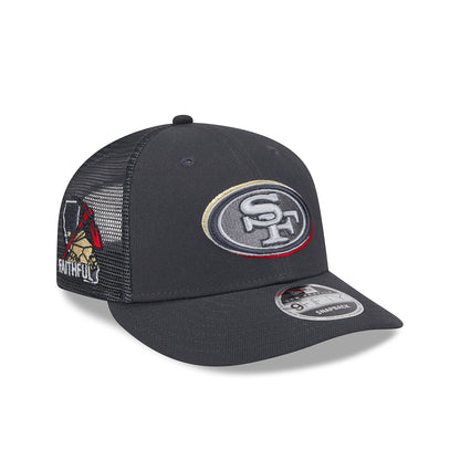 New Era 9FIFTY Snapback Cap San Francisco 49ers NFL24 Draft LP950 grey