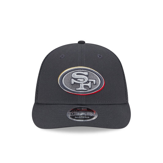 New Era 9FIFTY Snapback Cap San Francisco 49ers NFL24 Draft LP950 grey
