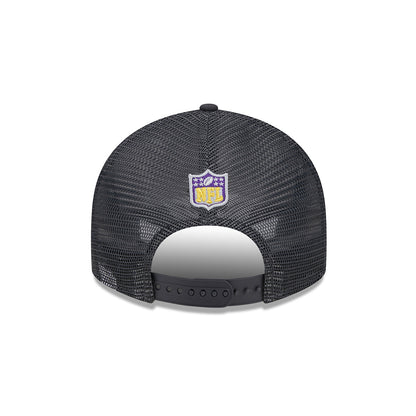 New Era 9FIFTY Snapback Cap Minnesota Vikings NFL24 Draft LP950 grey