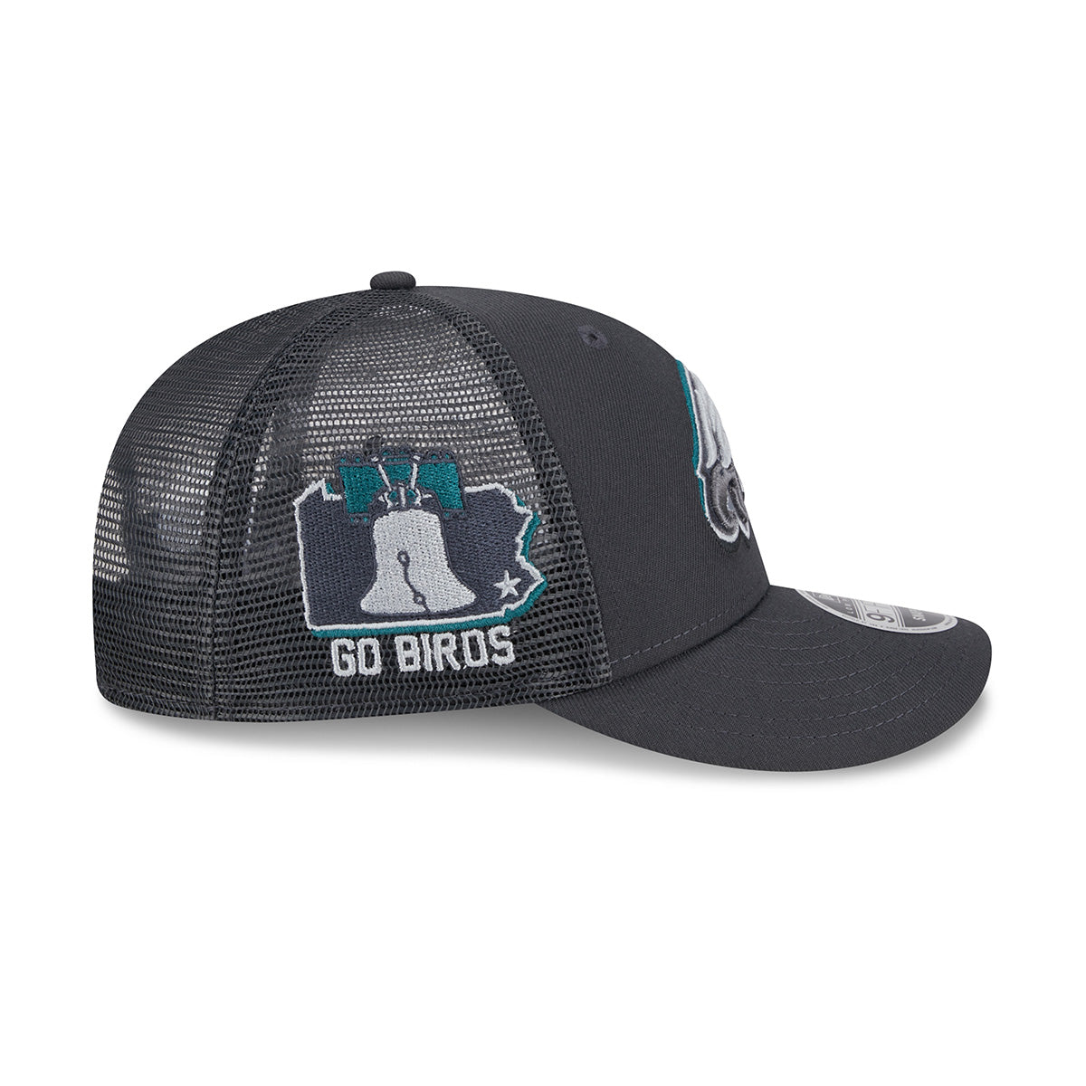 New Era 9FIFTY Snapback Cap Philadelphia Eagles NFL24 Draft LP950 grey