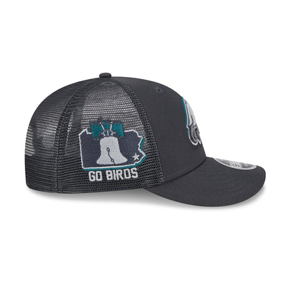 New Era 9FIFTY Snapback Cap Philadelphia Eagles NFL24 Draft LP950 grey