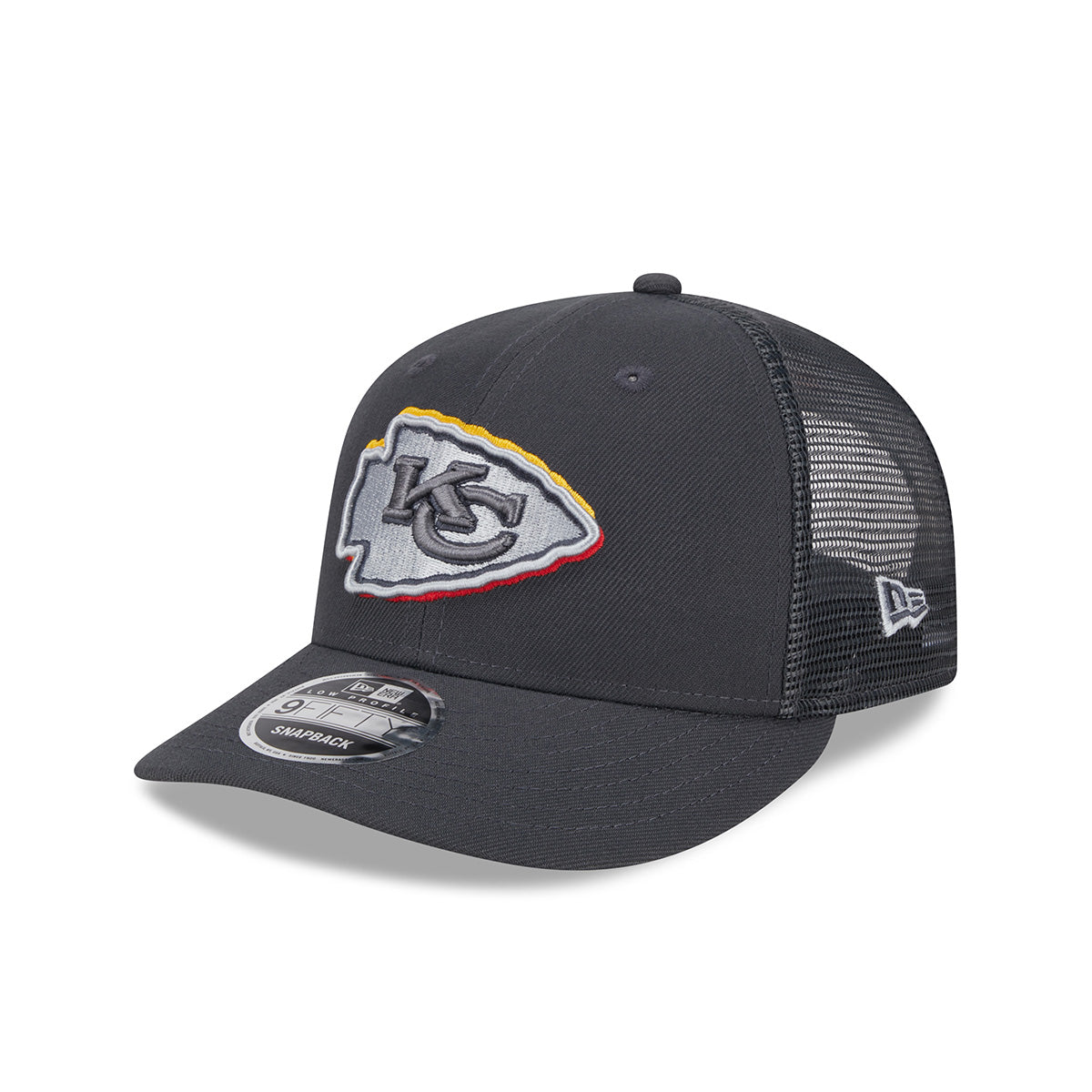 New Era 9FIFTY Snapback Cap Kansas City Chiefs NFL24 Draft LP950 grey