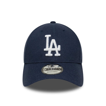 New Era 9FORTY Cap LA Dodgers Leinen dark blue