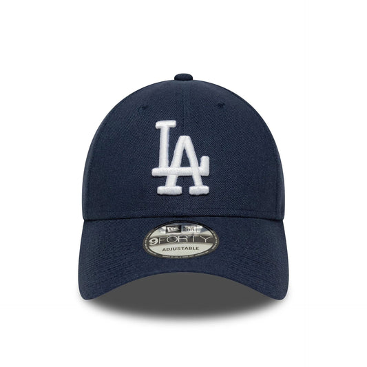 New Era 9FORTY Cap LA Dodgers Leinen dark blue