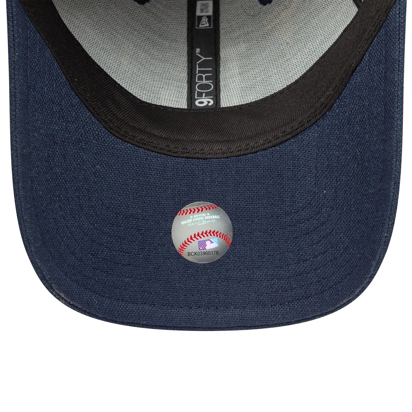 New Era 9FORTY Cap LA Dodgers Leinen dark blue