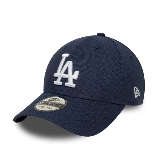 New Era 9FORTY Cap LA Dodgers Leinen dark blue