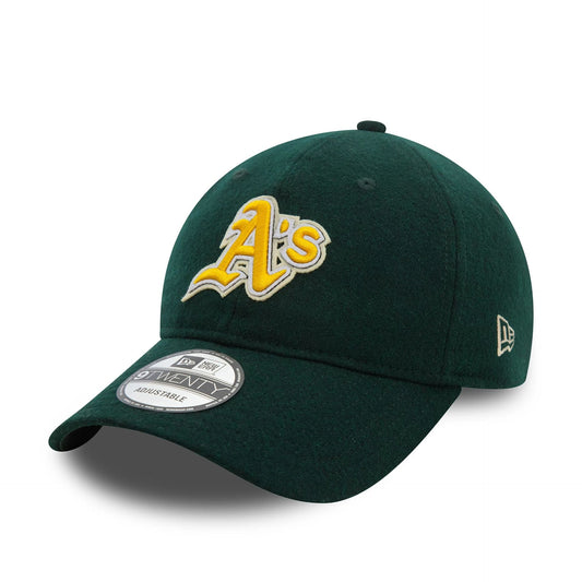 New Era 9TWENTY Cap Oakland Athletics MLB Melton dark green