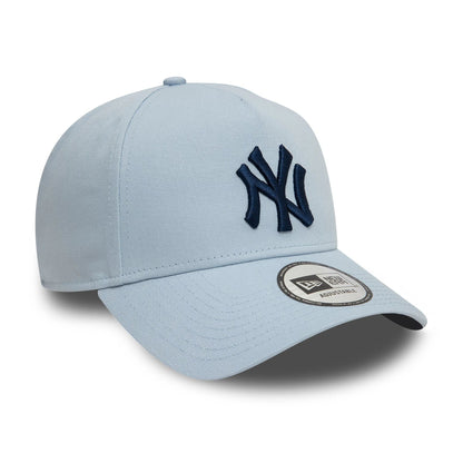 New Era 9FORTY E-Frame Cap New York Yankees League Essential light blue