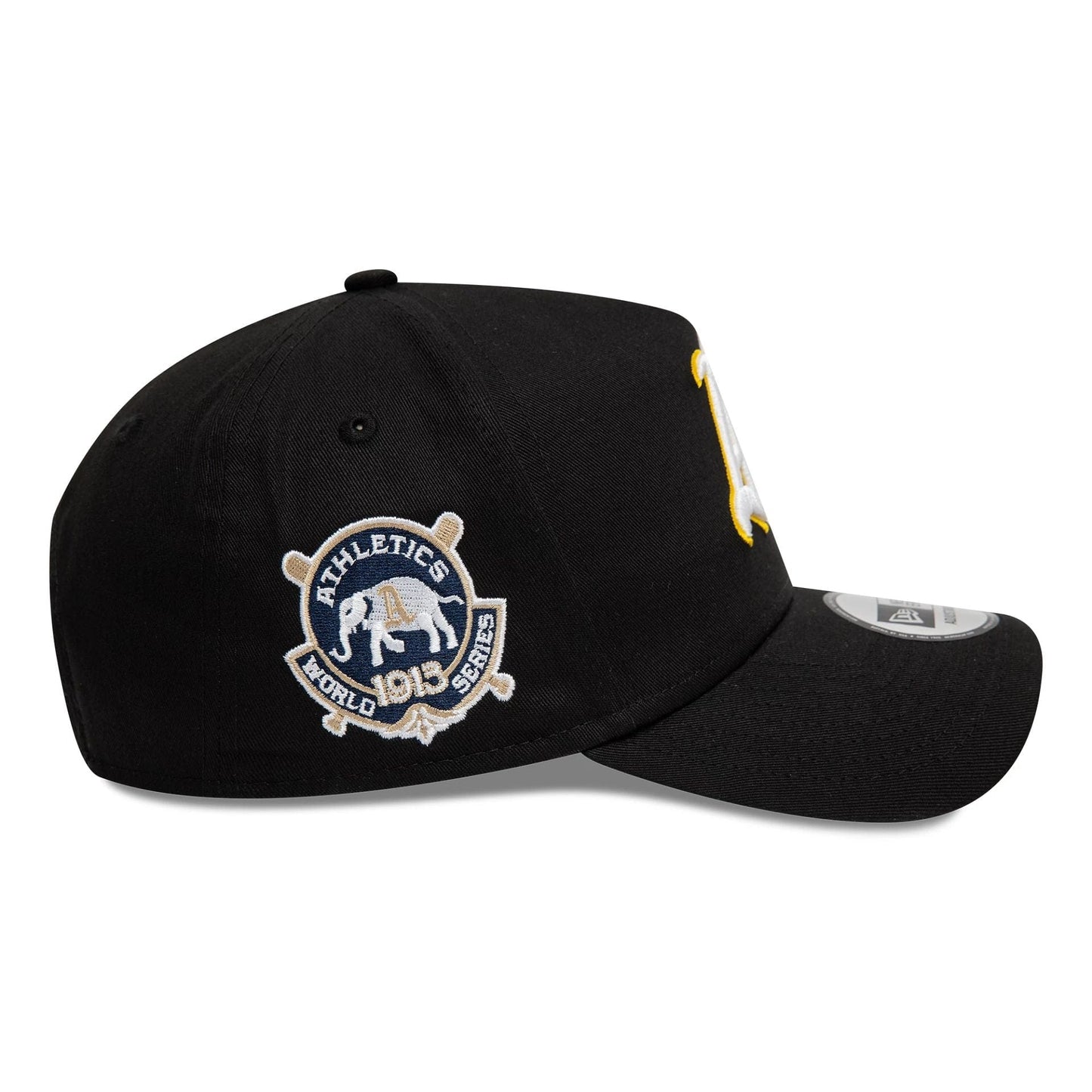 New Era 9FORTY A-Frame Cap Oakland Athletics World Series Patch black
