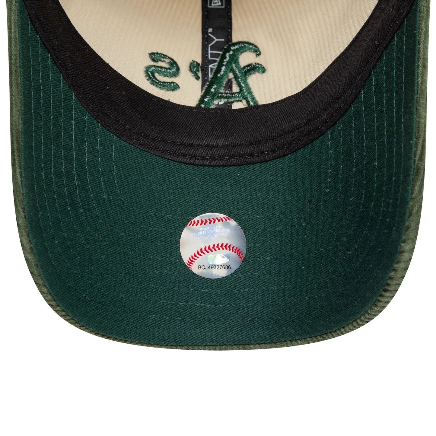 New Era 9TWENTY Cap Oakland Athletics Block Cord beige