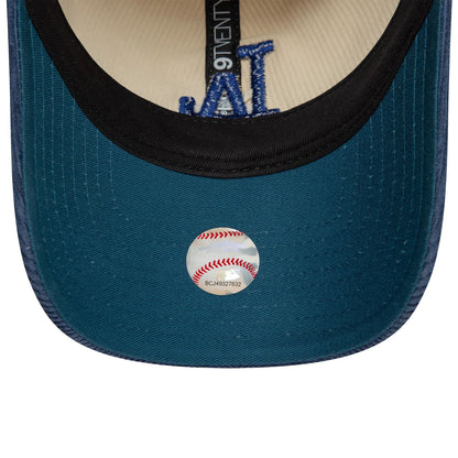 New Era 9TWENTY Cap LA Dodgers Block Cord beige