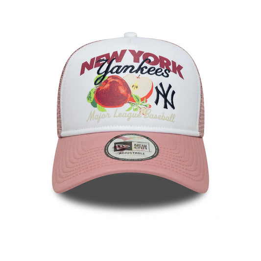 New Era 9FORTY A-Frame Cap New York Yankees Fruit Graphic pink