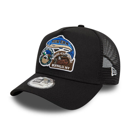 New Era A-Frame Trucker Cap Outdoor Patch black