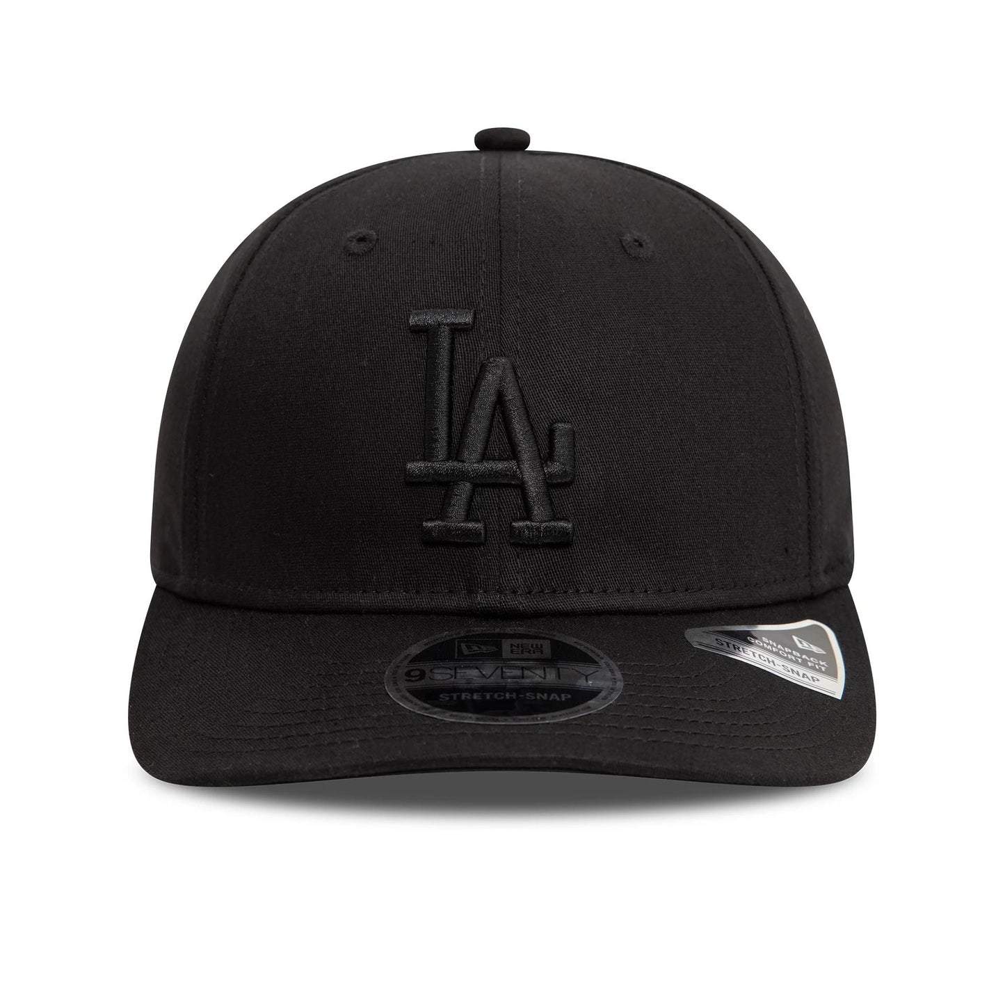 New Era 9SEVENTY Stretch Snap Cap Los Angeles Dodgers Monochrome black/black