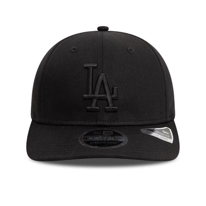 New Era 9SEVENTY Stretch Snap Cap Los Angeles Dodgers Monochrome black/black