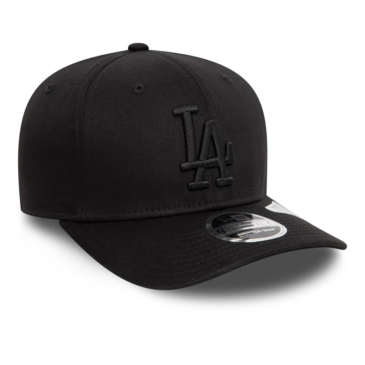 New Era 9SEVENTY Stretch Snap Cap Los Angeles Dodgers Monochrome black/black