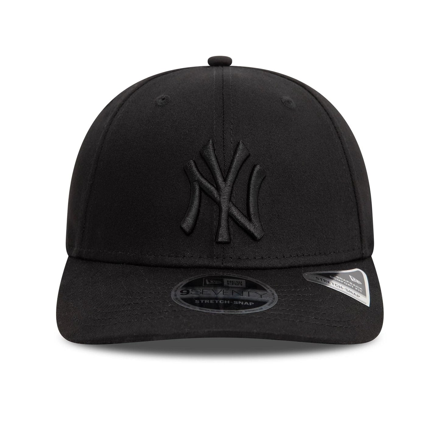 New Era 9SEVENTY Stretch Snap Cap New York Yankees Monochrome black/black
