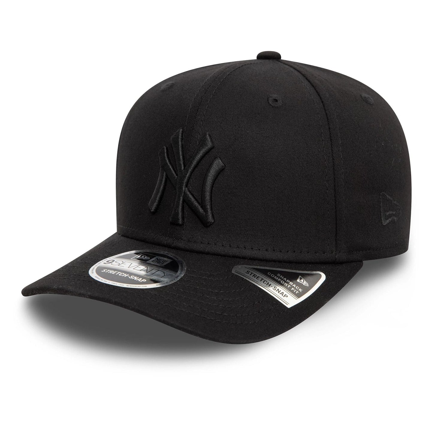 New Era 9SEVENTY Stretch Snap Cap New York Yankees Monochrome black/black