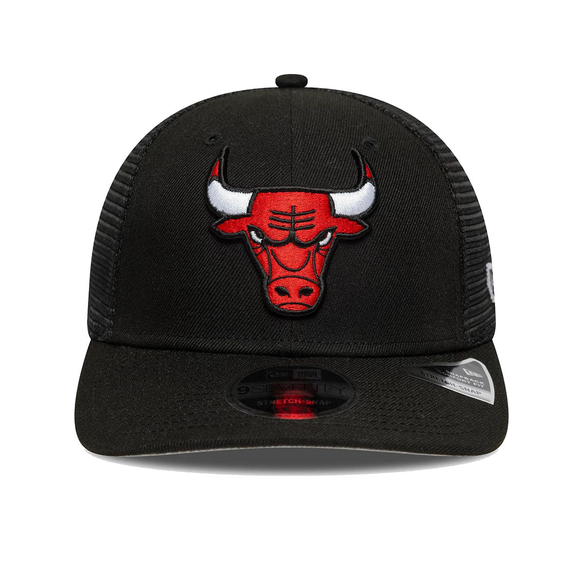 New Era 9SEVENTY Stretch Snap Cap Chicago Bulls NBA Official Team Colour black