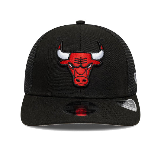 New Era 9SEVENTY Stretch Snap Cap Chicago Bulls NBA Official Team Colour black