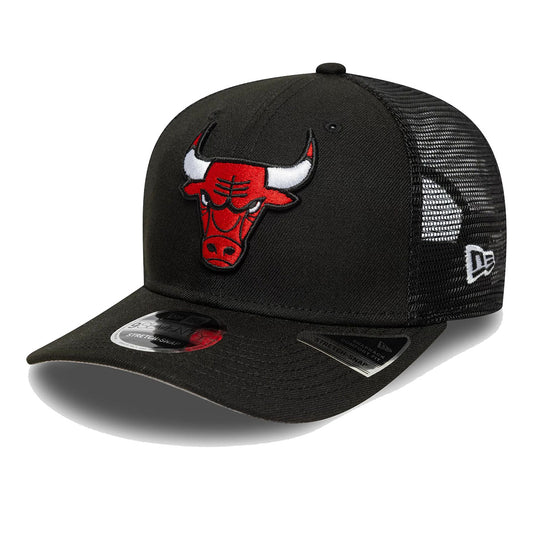 New Era 9SEVENTY Stretch Snap Cap Chicago Bulls NBA Official Team Colour black