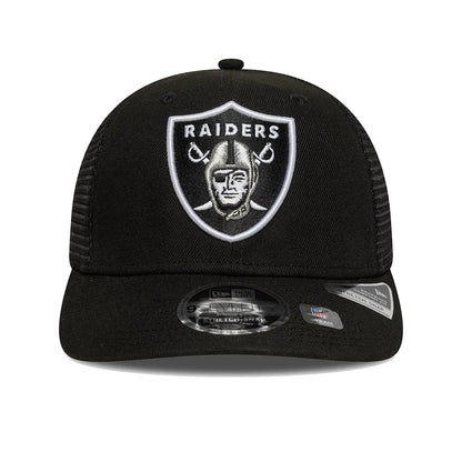 New Era 9SEVENTY Stretch Snap Cap Las Vegas Raiders NFL Official Team Colour black