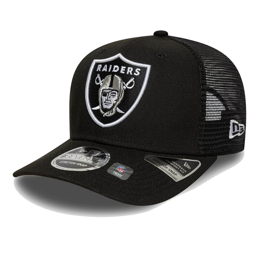New Era 9SEVENTY Stretch Snap Cap Las Vegas Raiders NFL Official Team Colour black