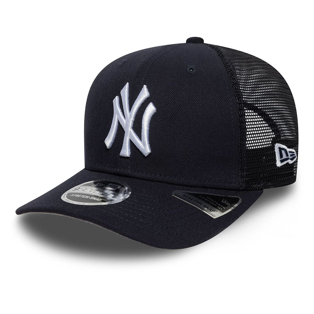 New Era 9SEVENTY Stretch Snap Cap New York Yankees MLB Official Team Colour navy