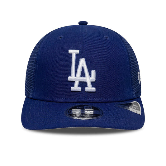 New Era 9SEVENTY Stretch Snap Cap LA Dodgers MLB Official Team Colour dark blue
