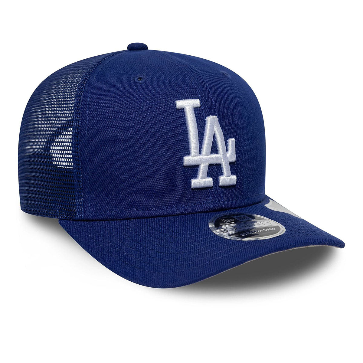 New Era 9SEVENTY Stretch Snap Cap LA Dodgers MLB Official Team Colour dark blue