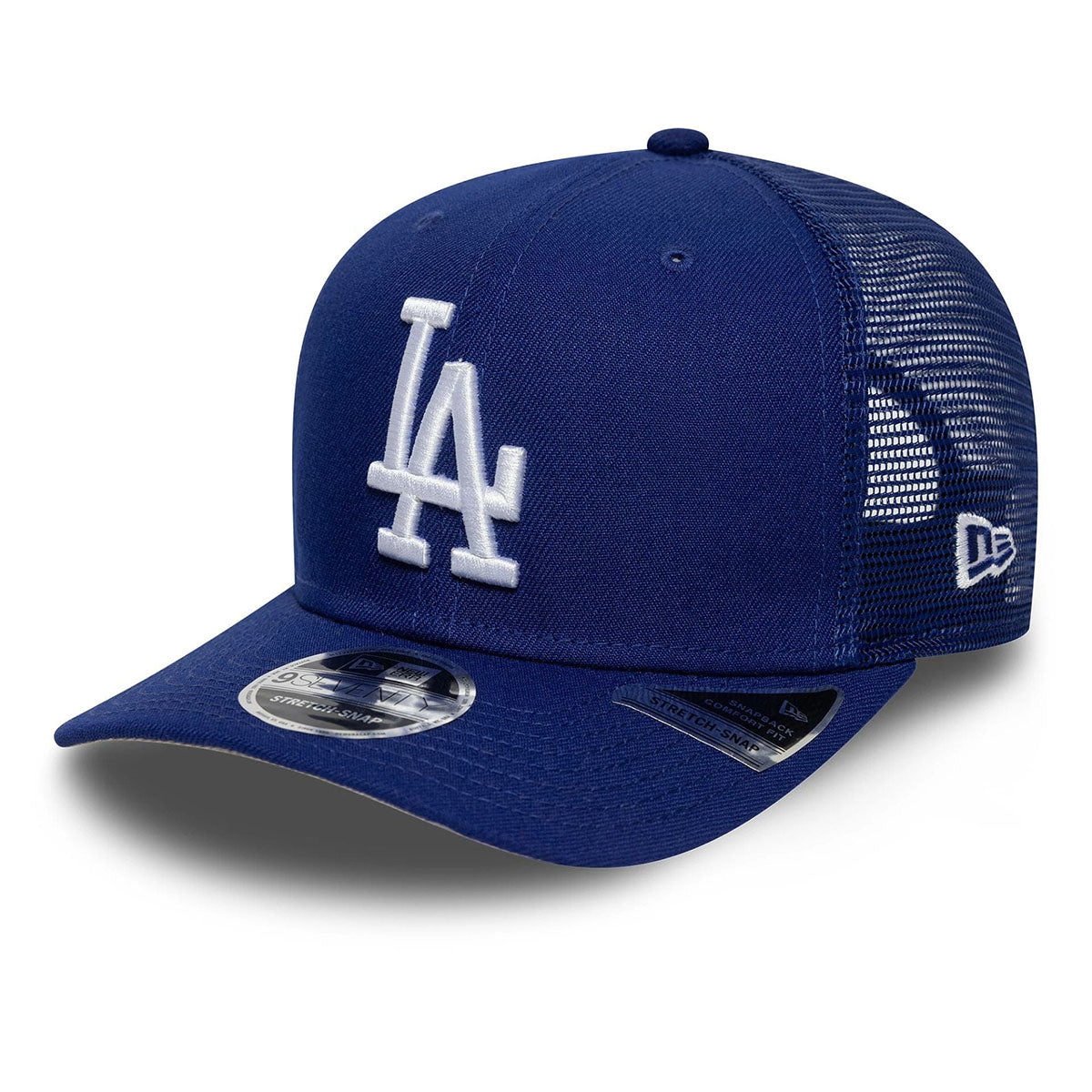 New Era 9SEVENTY Stretch Snap Cap LA Dodgers MLB Official Team Colour dark blue