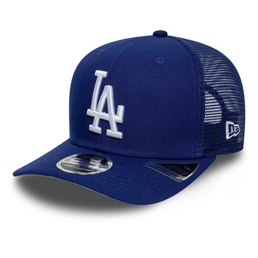 New Era 9SEVENTY Stretch Snap Cap LA Dodgers MLB Official Team Colour dark blue