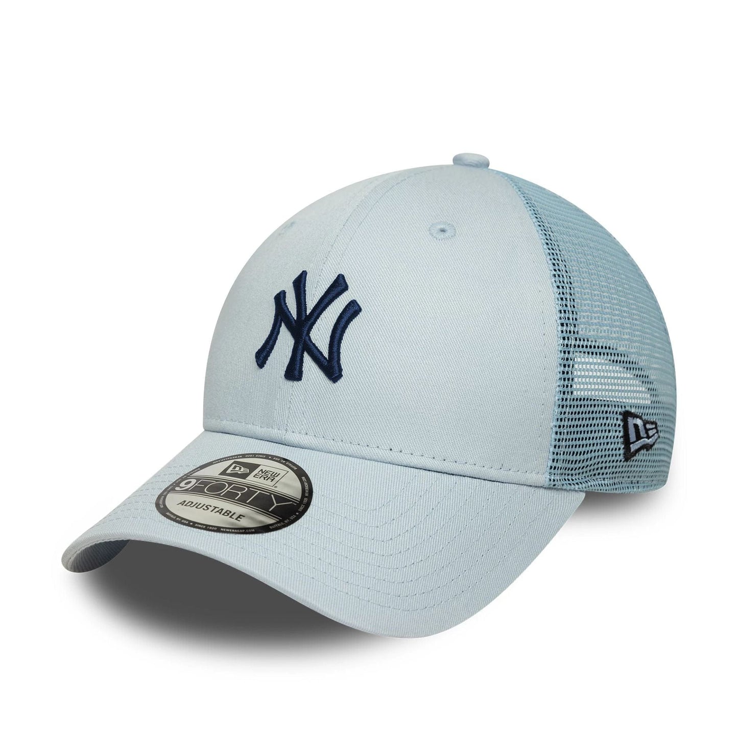 New Era 9FORTY Trucker Cap New York Yankees MLB Homefield light blue