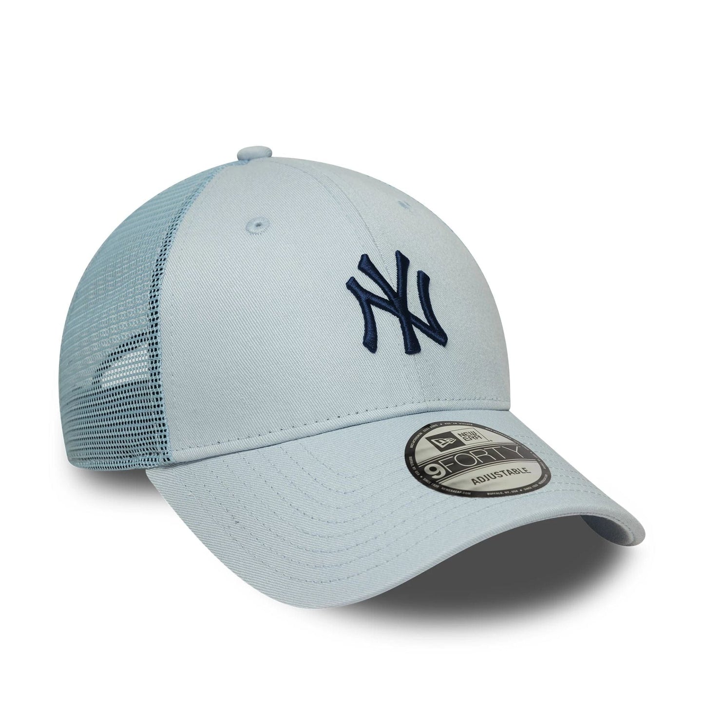 New Era 9FORTY Trucker Cap New York Yankees MLB Homefield light blue