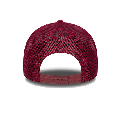 New Era 9FORTY Trucker Cap LA Dodgers MLB League Essential dark red