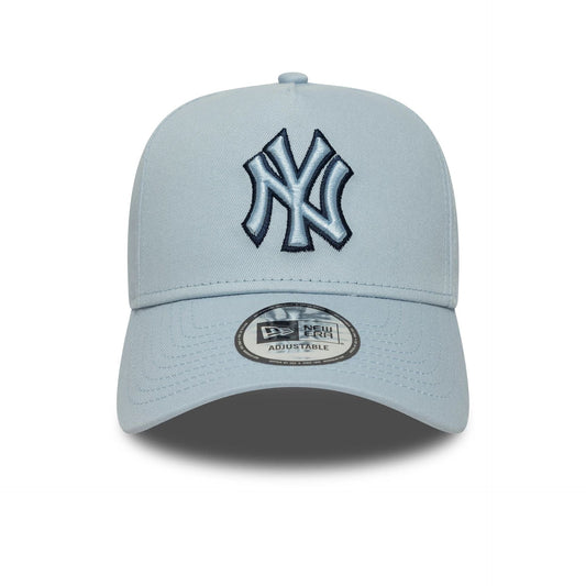 New Era 9FORTY E-Frame Cap New York Yankees Team Outline blue