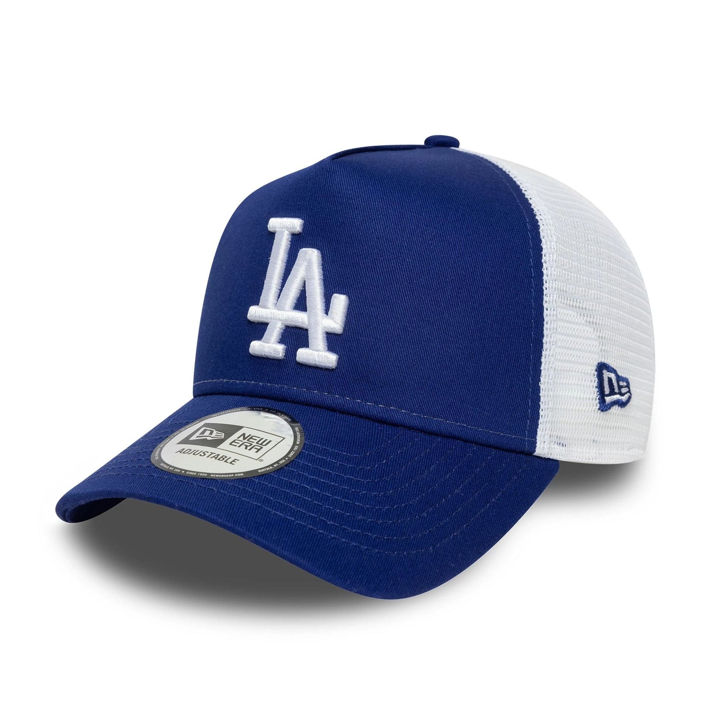 New Era 9FORTY A-Frame Trucker Cap LA Dodgers MLB Side Patch dark blue
