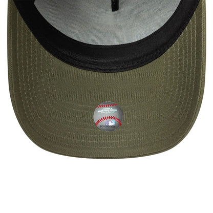 New Era 9FORTY E-Frame Cap LA Dodgers Team Outline dark green