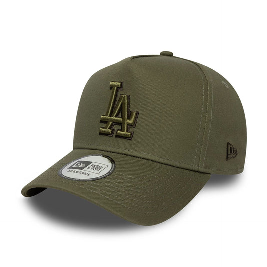 New Era 9FORTY E-Frame Cap LA Dodgers Team Outline dark green