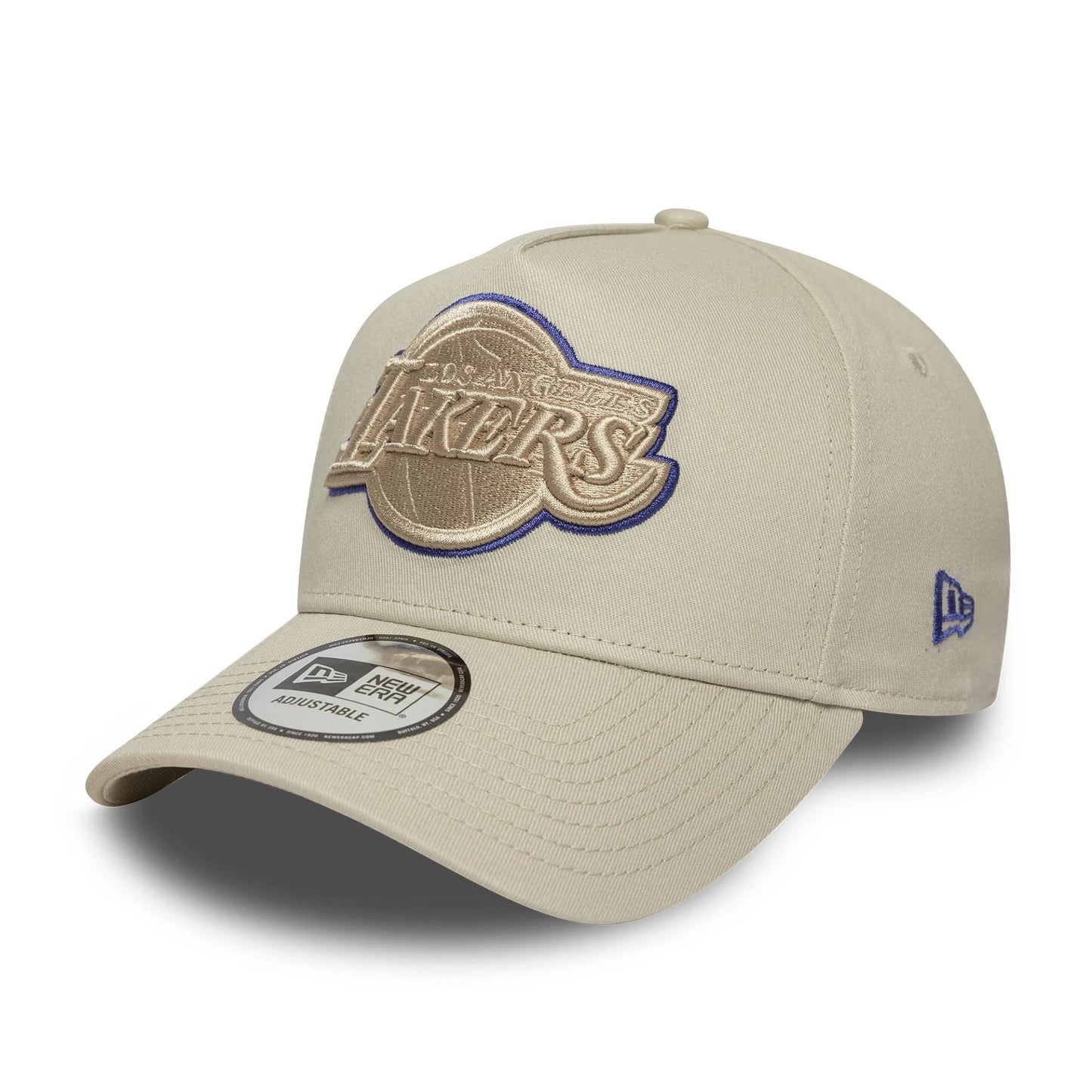New Era 9FORTY E-Frame Cap LA Lakers Team Outline beige