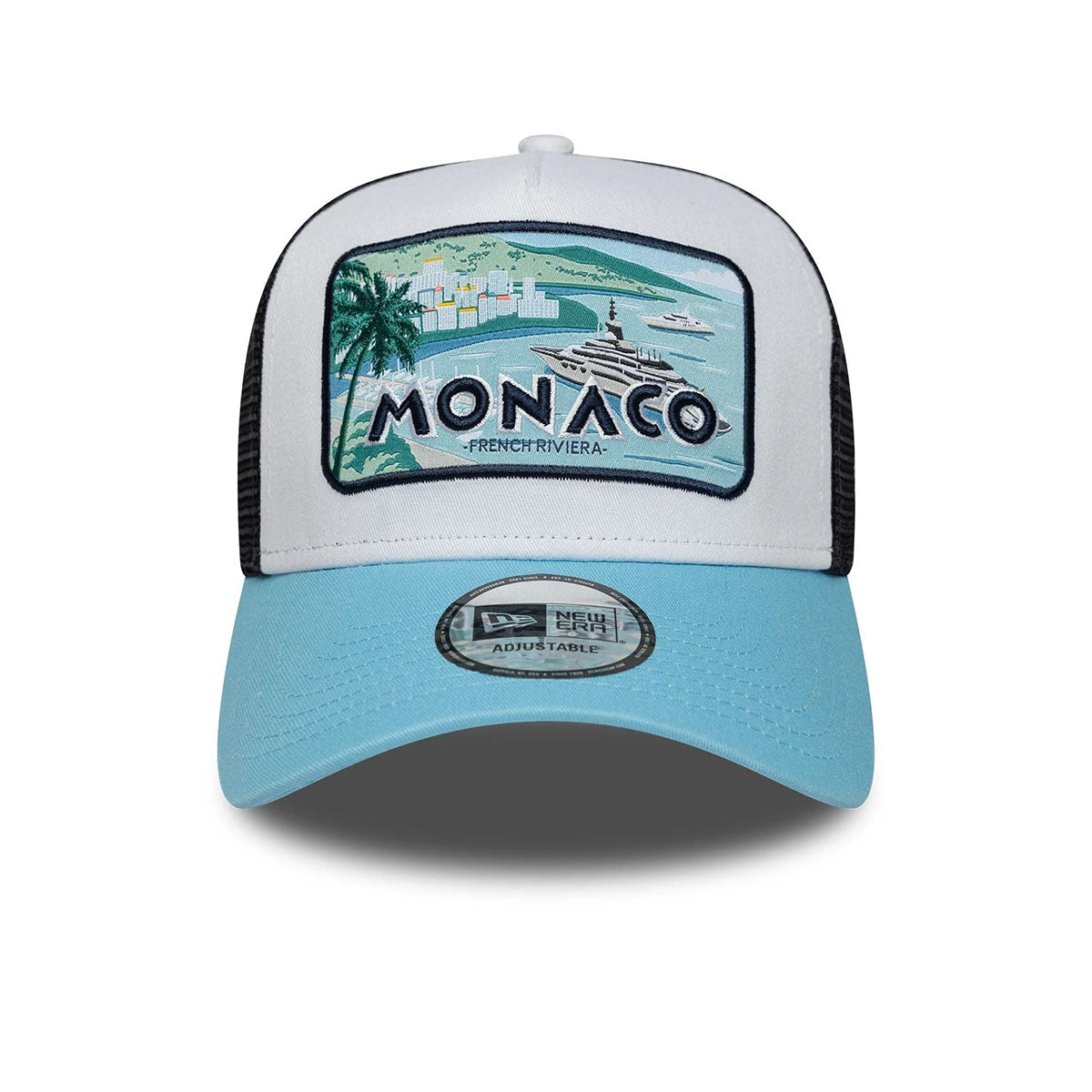 New Era 9FORTY Trucker Cap Summer Monaco light blue