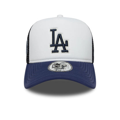 New Era 9FORTY E-Frame Trucker Cap LA Dodgers MLB World Series navy