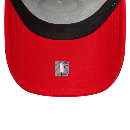 New Era 9FORTY Trucker Cap Chicago Bulls NBA Side Patch red