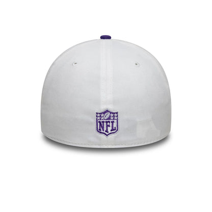 New Era 39THIRTY Cap Minnesota Vikings NFL Team Logo white