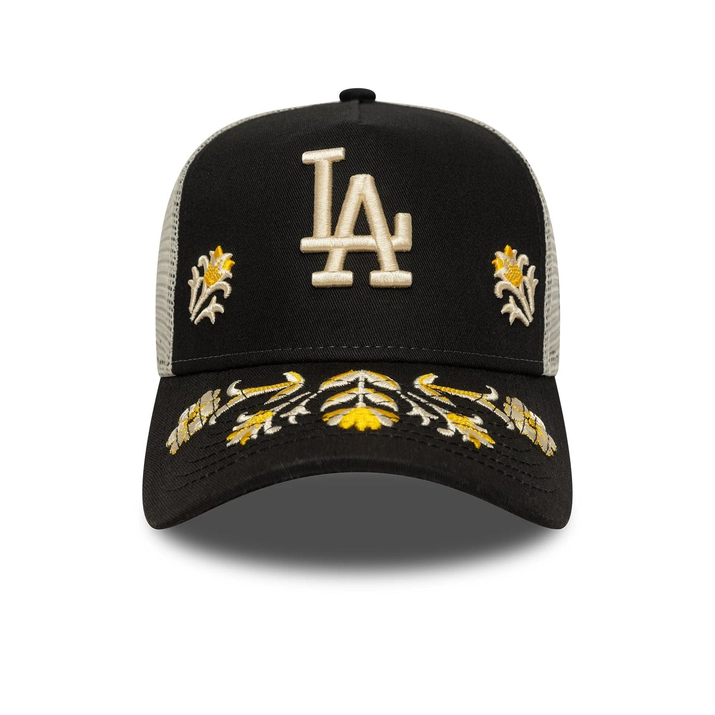 New Era A-Frame Trucker Cap LA Dodgers MLB Floral Icon black