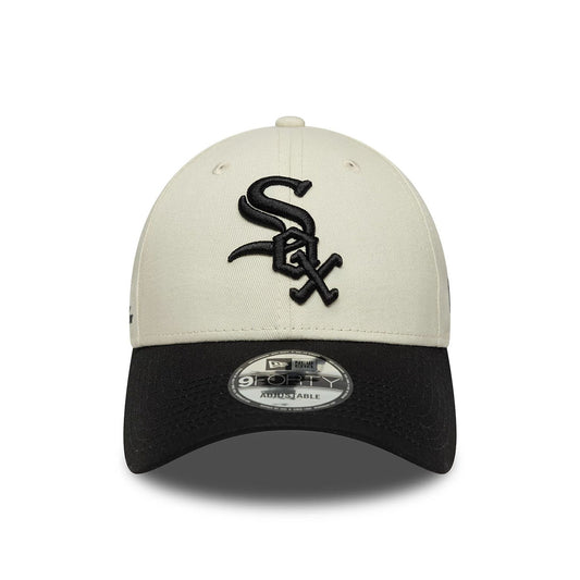 New Era 9FORTY Cap Chicago White Sox MLB Sidescript beige