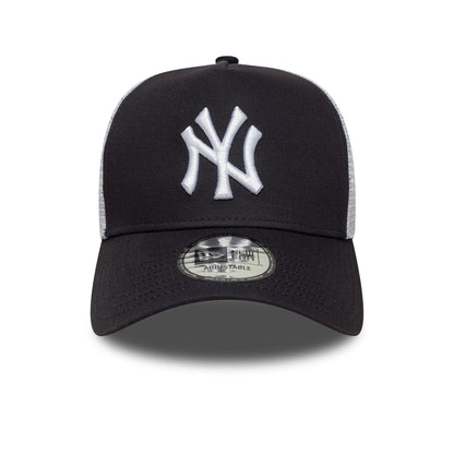 New Era 9FORTY A-Frame Trucker Cap New York Yankees MLB Patch black