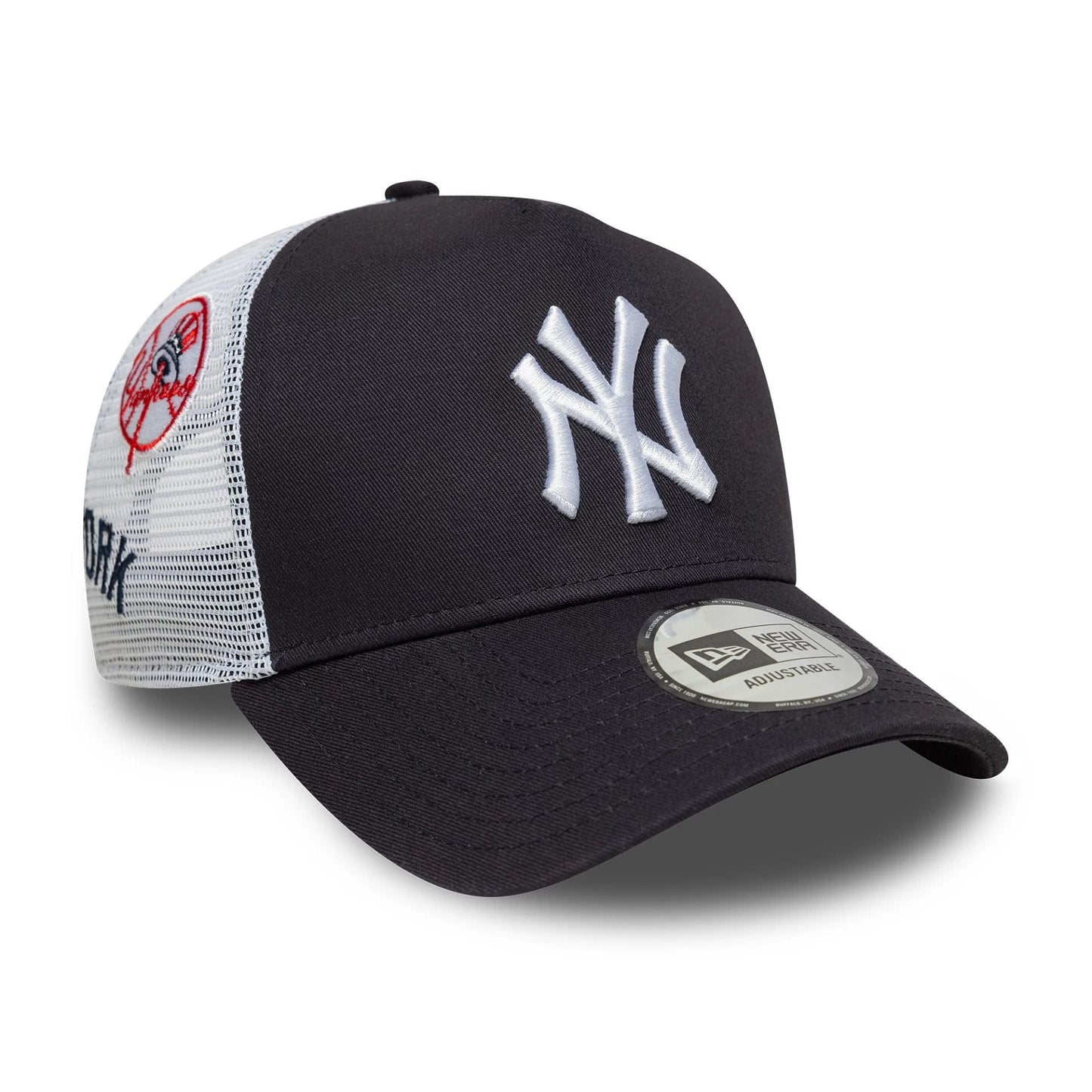 New Era 9FORTY A-Frame Trucker Cap New York Yankees MLB Patch black