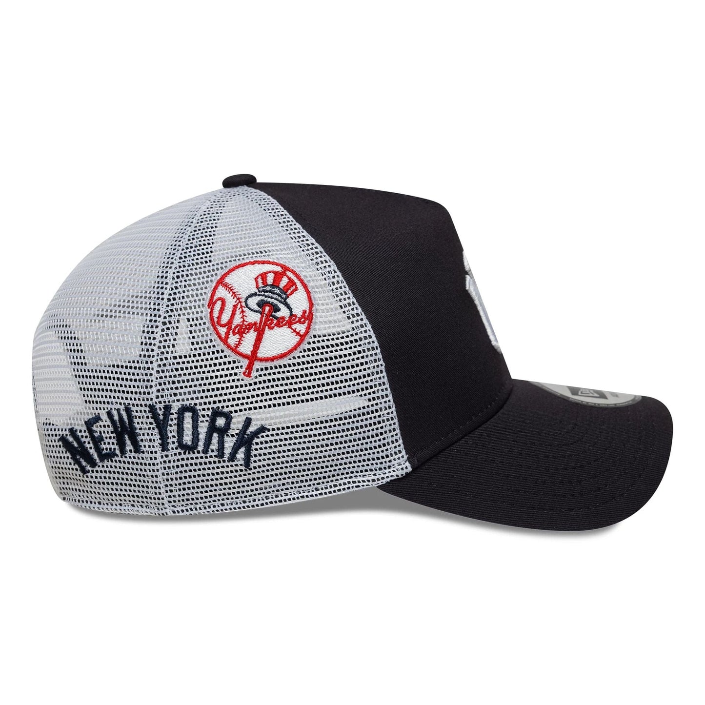 New Era 9FORTY A-Frame Trucker Cap New York Yankees MLB Patch black